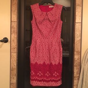 NWOT Red lace dress